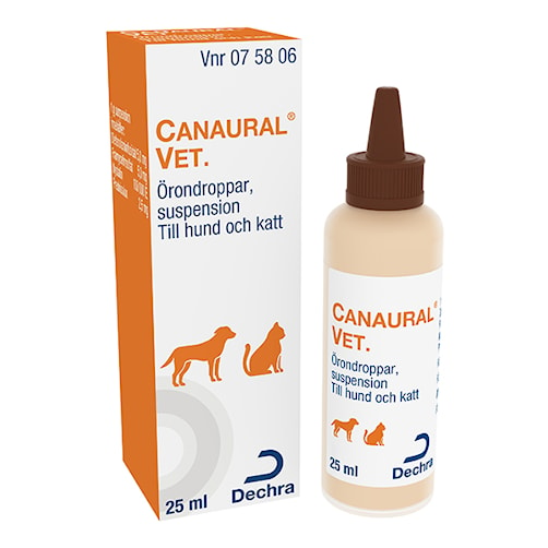 Canaural® vet. örondroppar, suspension ml