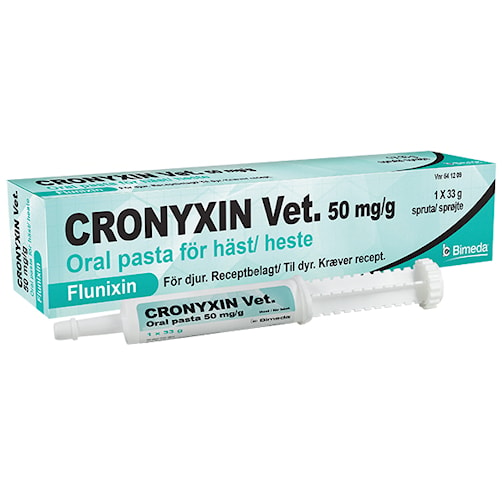 Cronyxin vet 50 mg/g Oral pasta 33 g