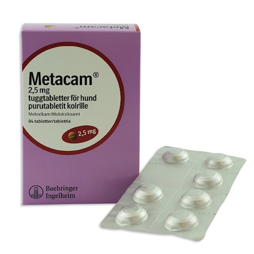 Rend behandle Yoghurt Metacam® för hund 2,5 mg 84 st