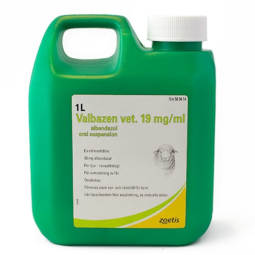 Valbazen Vet 19 Mg Ml 1000 Ml